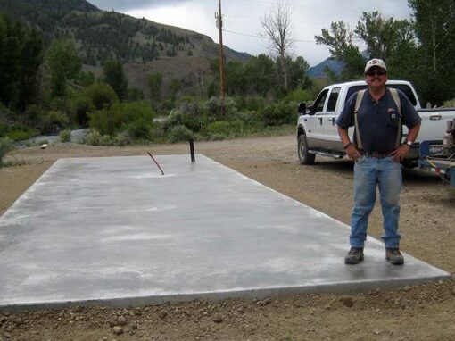 Idaho Fish and Game East Fork Trap Slab