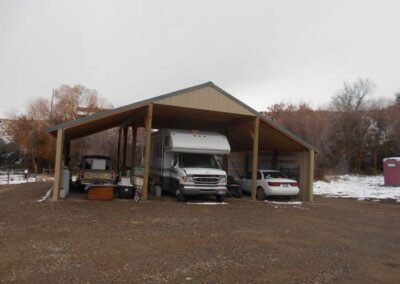 Post Frame Storage Building