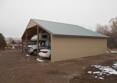 Post Frame Storage Building