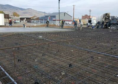 Helipad Concrete Placement for Steele Memorial Hospital