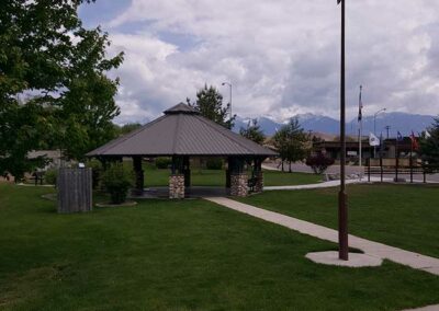 Veteran's Park Gazebo, Salmon Idaho