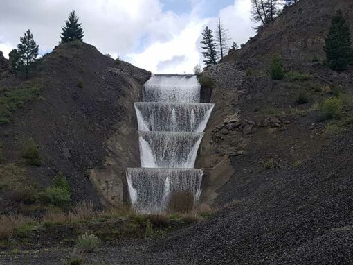 Spillway Reclamation Project at Blackbird Mine