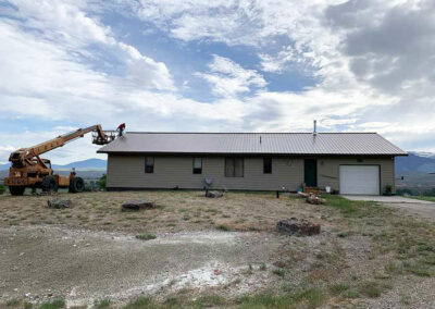 New Metal Roof on Existing Home