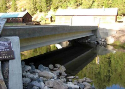 Warm River Springs completed bridge
