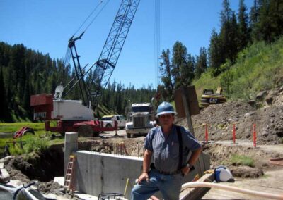 Bridge at hatchery