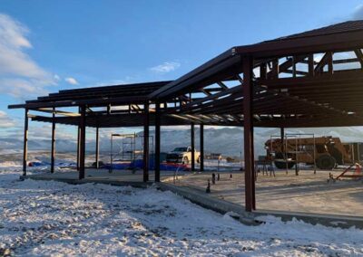 New All Steel Home Near Salmon Idaho