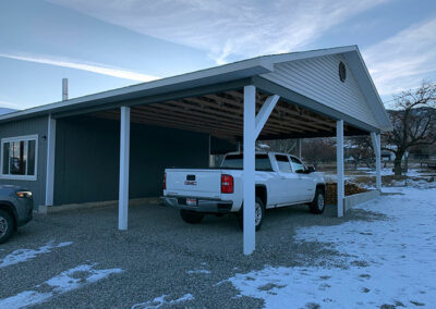 New Construction of a Carport in Salmon Idaho