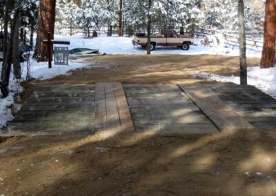 Bridge Upgrade Near North Fork Idaho