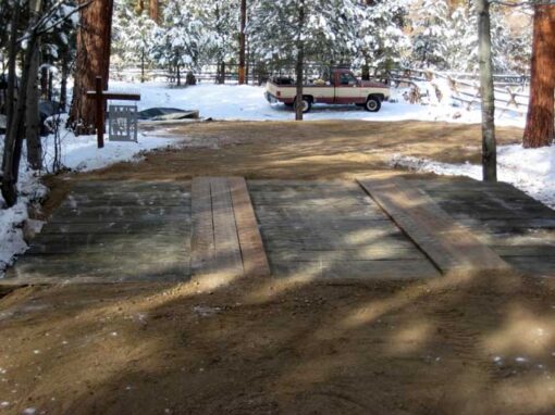 Bridge Upgrade Near North Fork Idaho